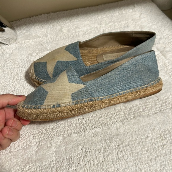 Stella McCartney Blue and Cream Espadrilles - Picture 6 of 6